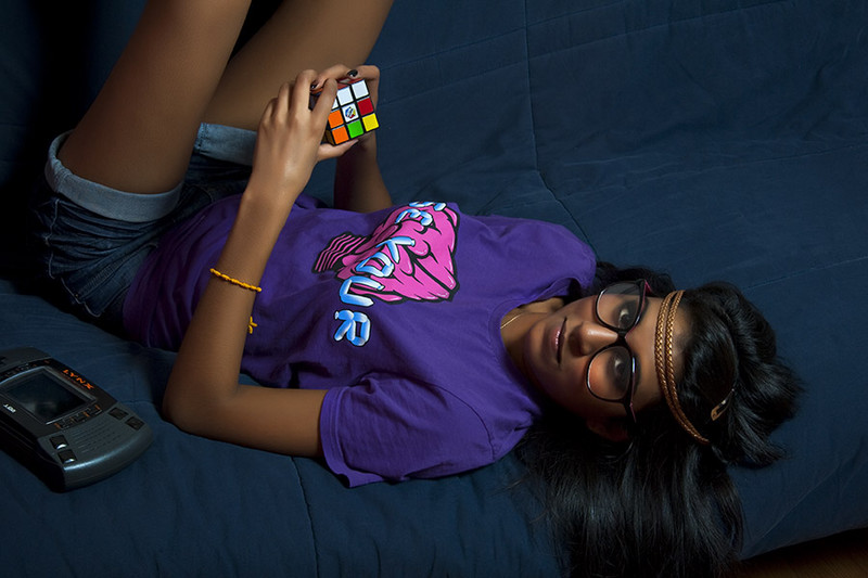 Shooting 90s : Rubik's Cube